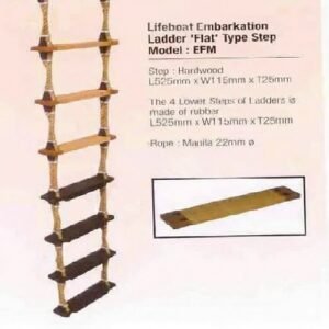Supplier of Embarkation Rope Ladder with Wooden Steps 10 Meter in UAE
