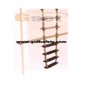 Supplier of Pilot Rope Ladder with Flat Wooden Steps 30 Meter in UAE