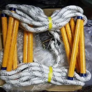 Supplier of Nylon Rope Ladder with Rubber Steps 10 Meter in UAE