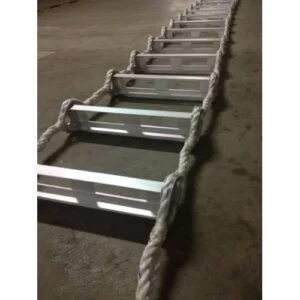Supplier of Rope Ladder with Aluminium Steps 16 Meter in UAE