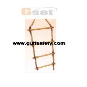 Supplier of Rope Ladder with Round Wooden Steps 32 Meter in UAE